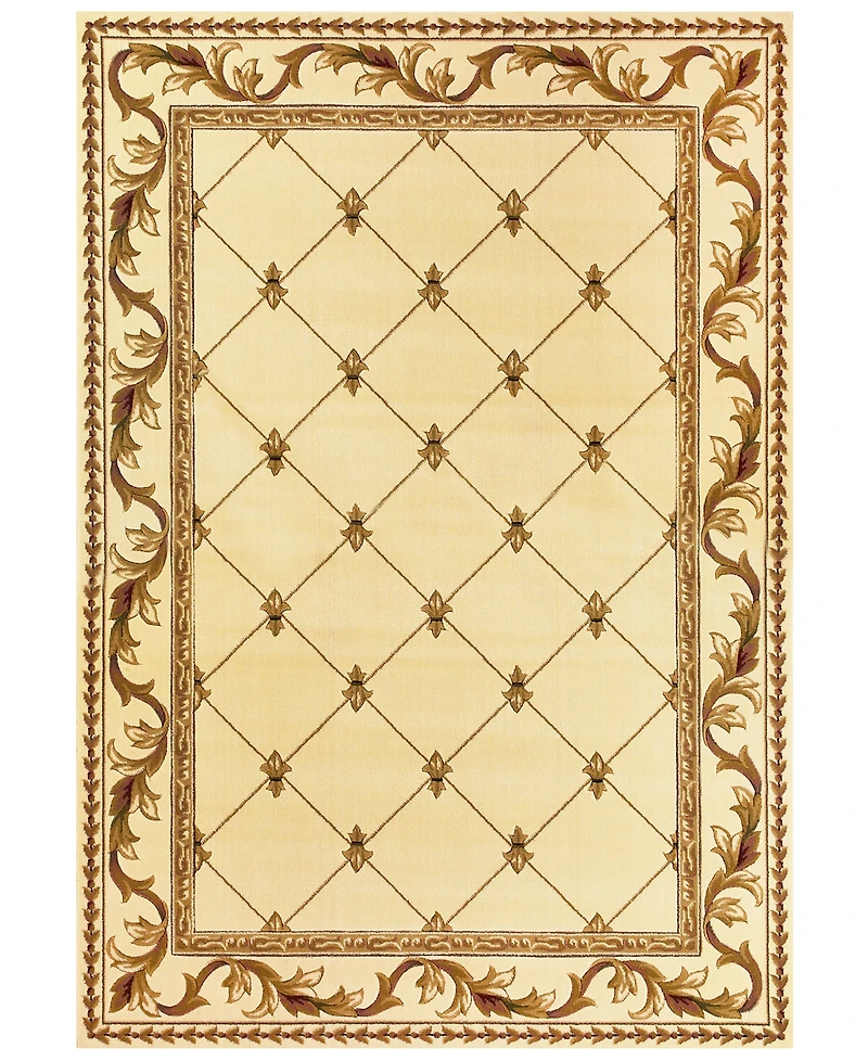 Kas Corinthian Fleur-de-Lis 2'3" x 3'3" Area Rug