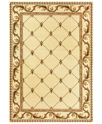 Kas Corinthian Fleur-de-Lis 2'3" x 3'3" Area Rug
