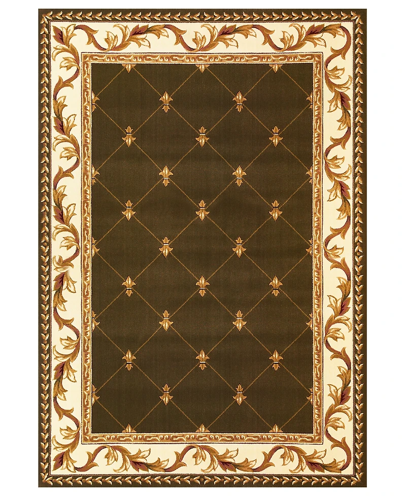 Kas Corinthian Fleur-de-Lis 3'3" x 4'11" Area Rug