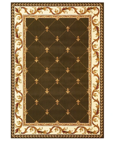 Kas Corinthian Fleur-de-Lis 3'3" x 4'11" Area Rug