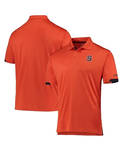 Men's Colosseum Orange Syracuse Santry Polo Shirt