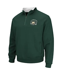 Men's Colosseum Ohio Bobcats Tortugas Logo Quarter-Zip Jacket