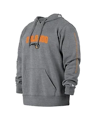 Men's New Era Gray Orlando Magic 2021/22 City Edition Big and Tall Pullover Hoodie