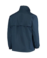 Men's Dunbrooke Navy Seattle Seahawks Triumph Fleece Full-Zip Jacket