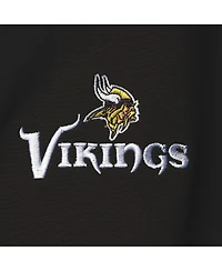 Men's Dunbrooke Black Minnesota Vikings Sonoma Softshell Full-Zip Jacket