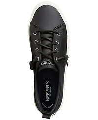 Sperry Women's Crest Vibe Leather Sneakers, Created for Macy's