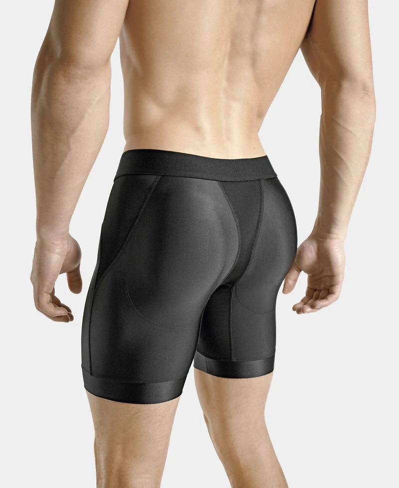 Rounderbum Men's Workout Padded Boxer Brief