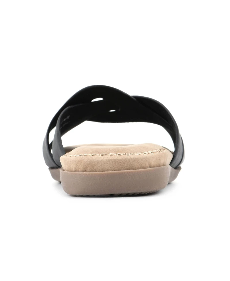 Cliffs by White Mountain Women's Fortunate Slide Sandal