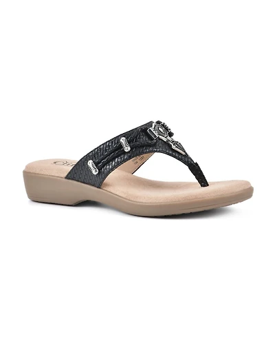 Cliffs by White Mountain Women's Bailee Thong Sandal