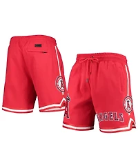 Men's Pro Standard Red Los Angeles Angels Team Shorts
