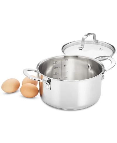 The Cellar Stainless Steel 2.5-Qt. Covered Sauce Pot, Exclusively at Macy's