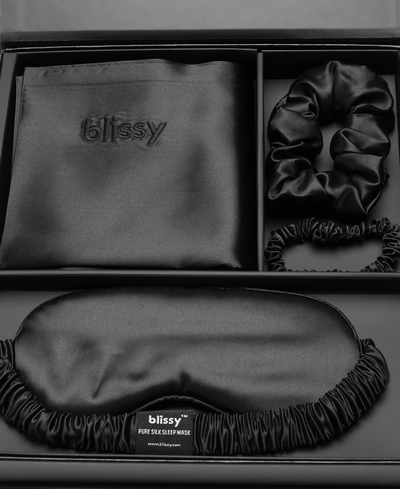 Blissy Pure Silk Dream 4-Pc. Sheet Set, King