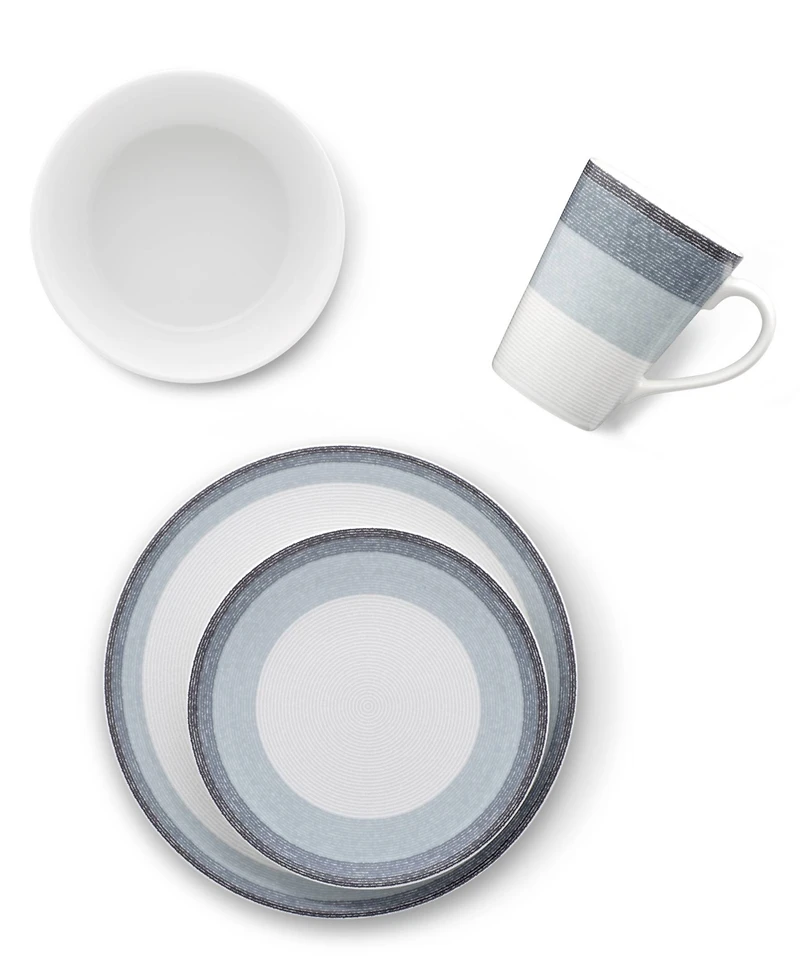 Noritake Colorscapes Layers 4 Piece Coupe Place Setting