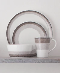 Noritake Colorscapes Canyon Layers 4 Piece Coupe Place Setting