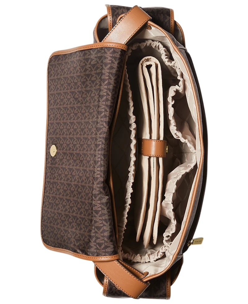 Michael Michael Kors Logo Large Travel Diaper Messenger Bag