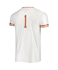 Men's Original Retro Brand White Texas Longhorns Basketball Jersey