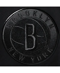 Men's Pro Standard Brooklyn Nets Triple Black Gloss Shorts