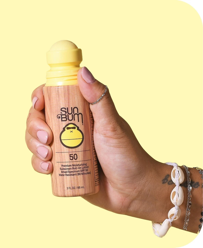 Sun Bum Sunscreen Roll-On Lotion Spf 50