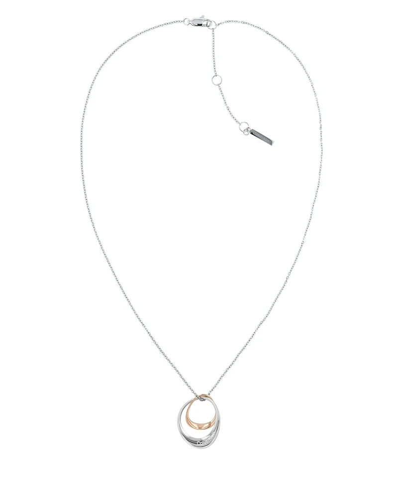 Calvin Klein Women's Two-Tone Stainless Steel Necklace