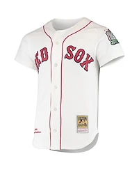 Men's Pedro Martinez White Boston Red Sox 1999 Cooperstown Collection Home Authentic Jersey