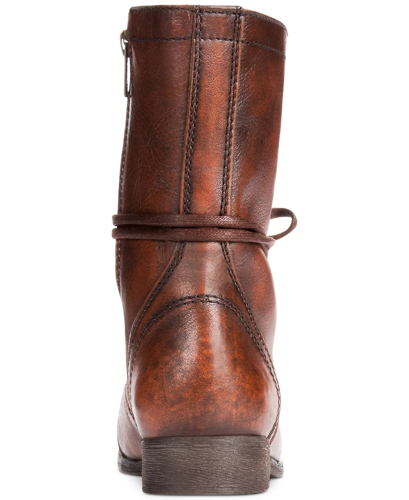 Steve Madden Women's Troopa Lace-up Combat Boots