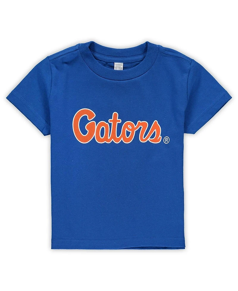 Toddler Unisex Royal Florida Gators Script Big Logo T-shirt