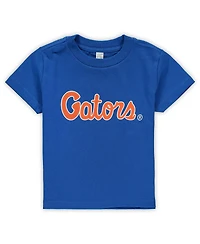 Toddler Unisex Royal Florida Gators Script Big Logo T-shirt