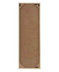 Madison Park Laurel Branches Carved Wood Panel Wall Decor