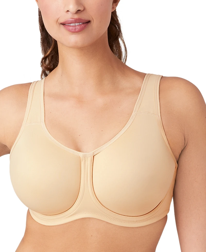 Wacoal Women's Simone Sport Hight Impact Underwire Bra 855170, Up to I Cup