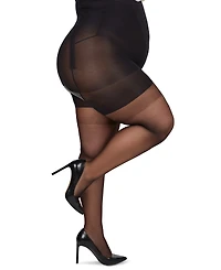 MeMoi Women's Bodysmoothers High Waisted Super Shaper Sheer Tights