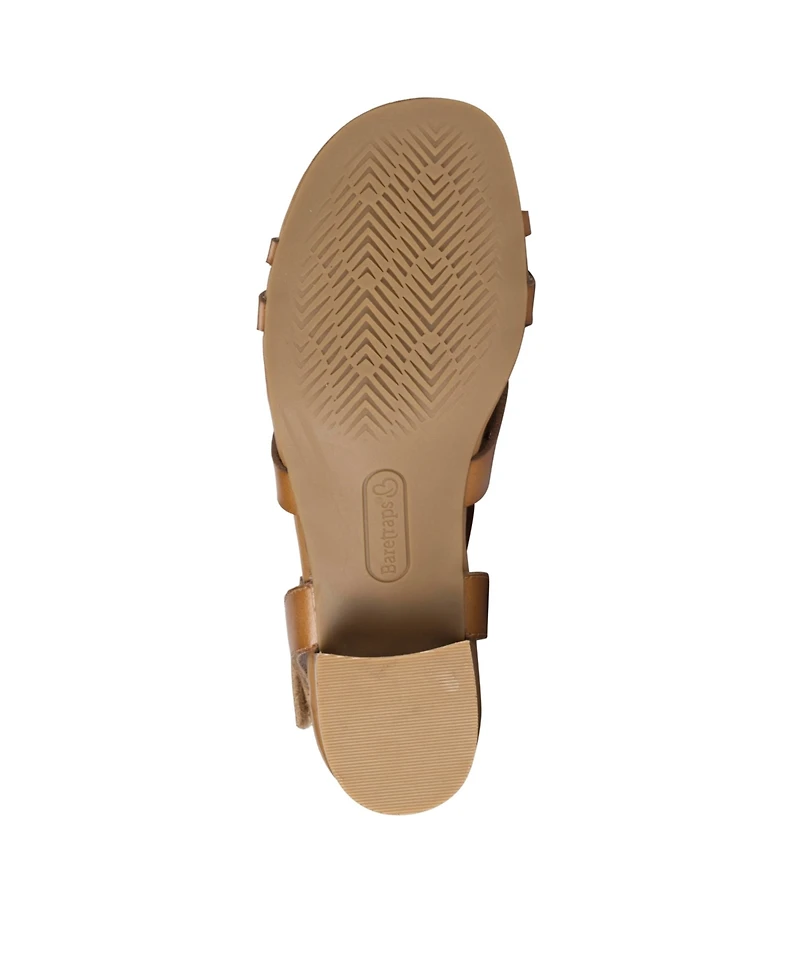 Baretraps Women's Velvet Block Heel Sandals