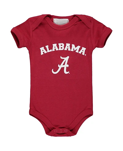 Infant Boys and Girls Crimson Alabama Crimson Tide Arch Logo Bodysuit