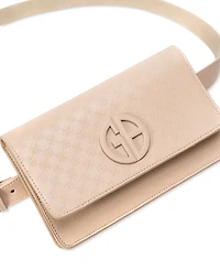 Giani Bernini Buckle Logo Fanny Pack, Exclusively at Macy's