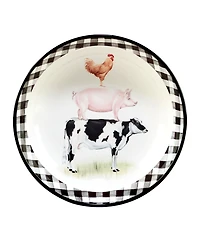 Certified International On The Farm Serving Bowl