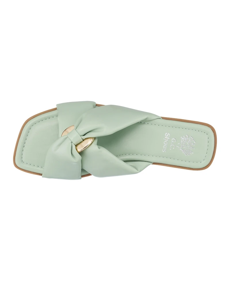 Gc Shoes Women's Perri Slide Flat Sandals