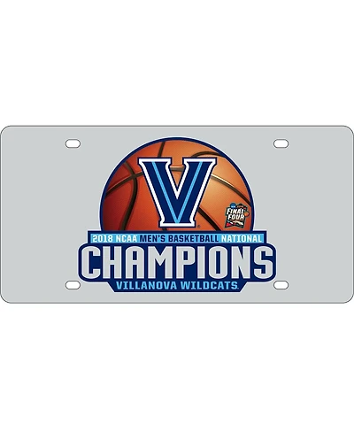 Men's Stockdale Villanova Wildcats 2018 Ncaa Basketball National Champions Inlaid License Plate