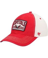 Men's '47 Red Washington Capitals Shaw Mvp Adjustable Hat