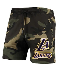 Men's Pro Standard Camo Los Angeles Lakers Team Shorts