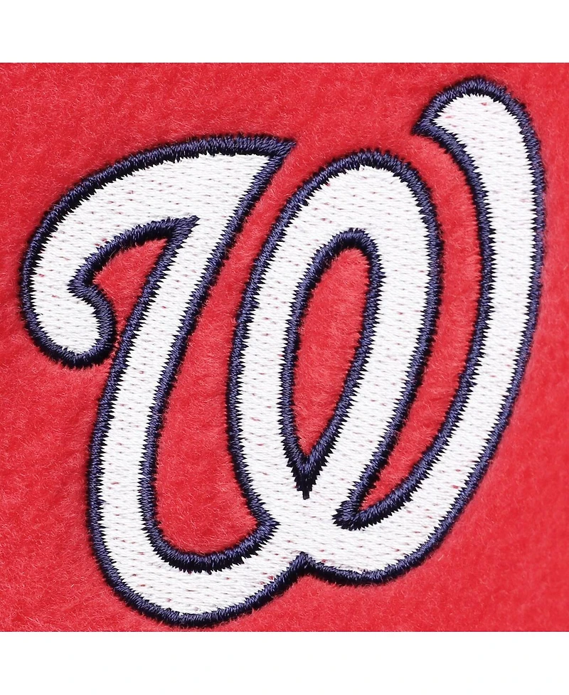 Men's Columbia Red Washington Nationals Full-Zip Flanker Jacket