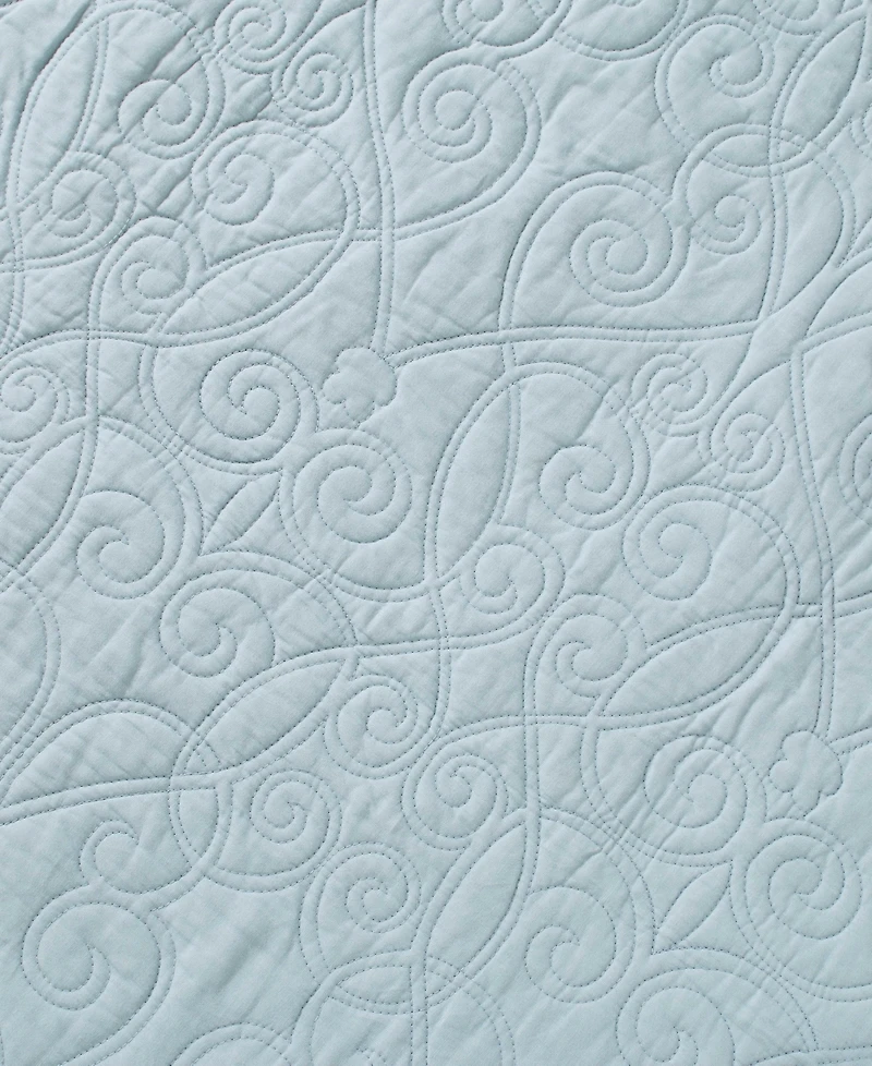 Laura Ashley Felicity Cotton Reversible 3 Piece Quilt Set