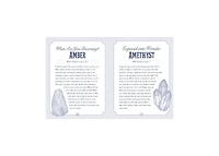 The Illustrated Crystallary Oracle Cards- 36-Card Deck of Magical Gems and Minerals by Maia Toll