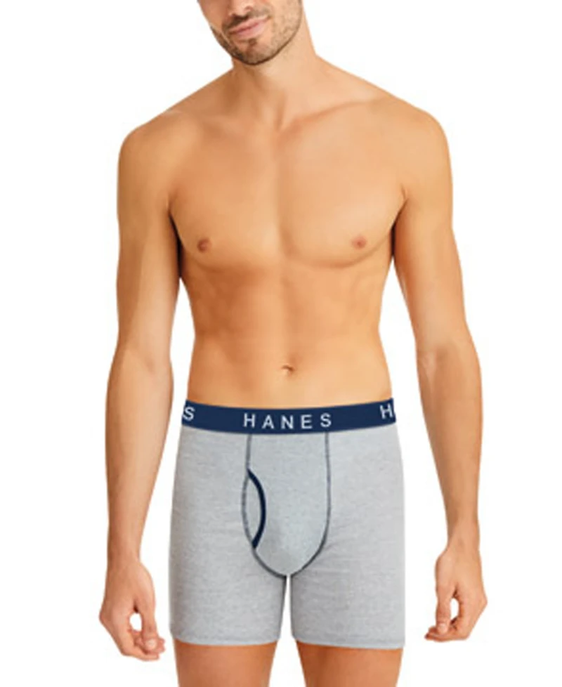 Hanes Men's Ultimate 5pk. Ringer Boxer Briefs