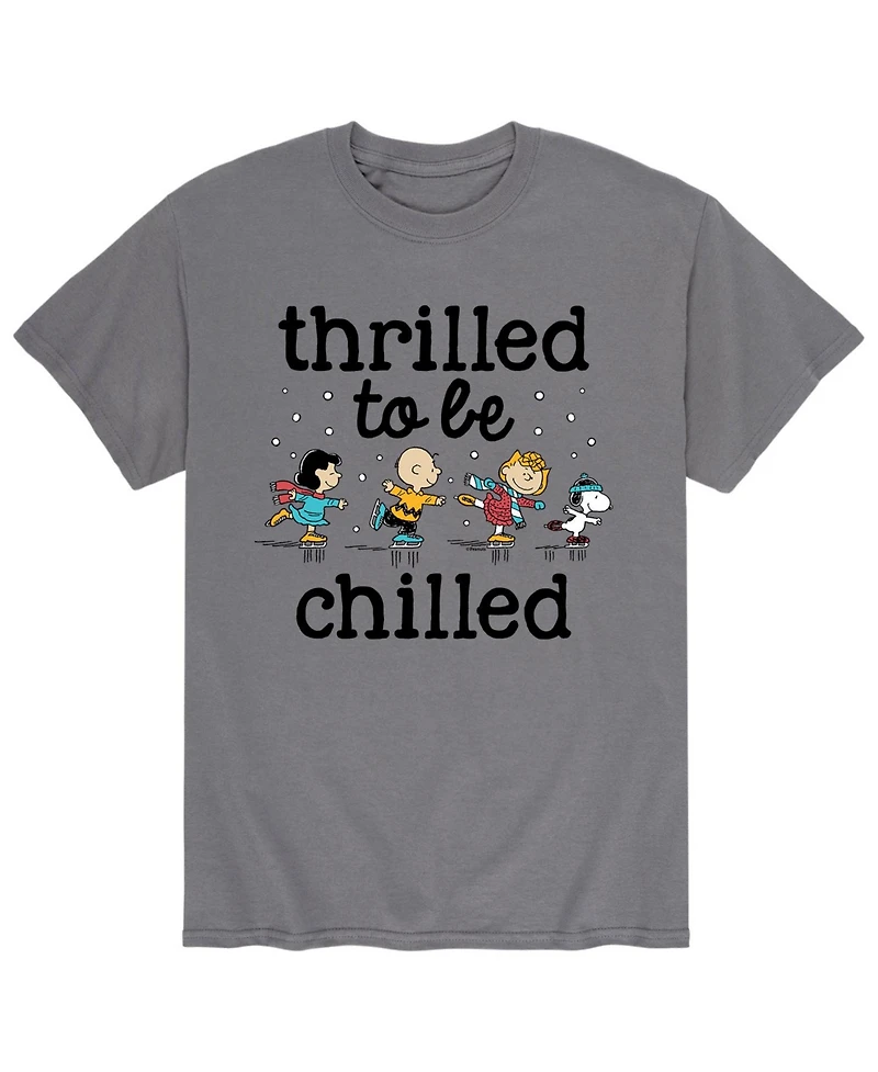 Men's Peanuts Thrilled Chilled T-Shirt