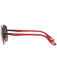 Ray-Ban RB3696M Scuderia Ferrari Collection 51 Unisex Polarized Sunglasses