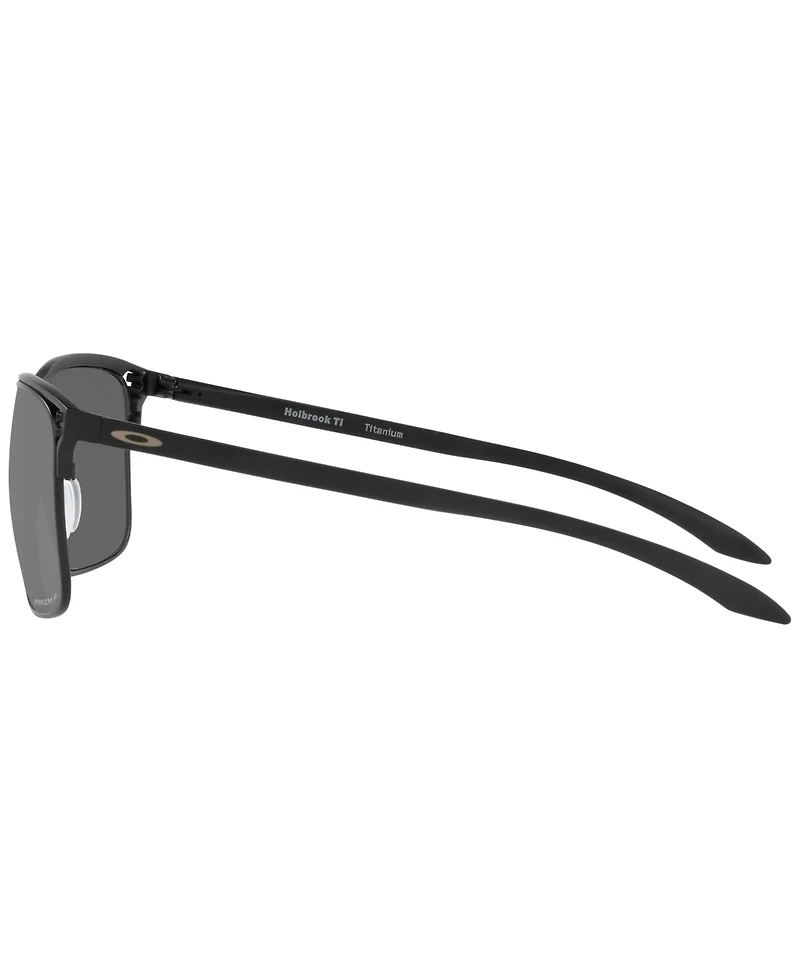 Oakley Men's Polarized Sunglasses, OO6048 Holbrook Ti 57