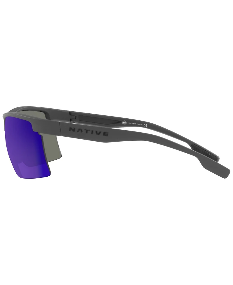 Native Men's Polarized Sunglasses, XD9039 Ridge-Runner 68