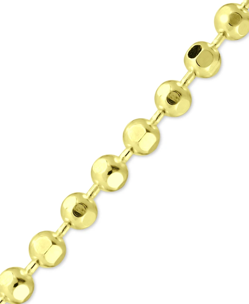 Giani Bernini Beaded Chain Bracelet in Sterling Silver