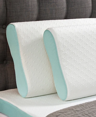 IntelliSLEEP Natural Comfort Contour Memory Foam Pillow, Standard, Exclusively at Macy's