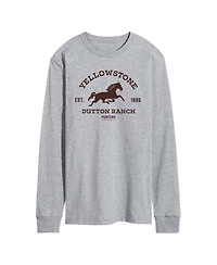 Men's Yellowstone Horse Est 1886 Long Sleeve T-shirt