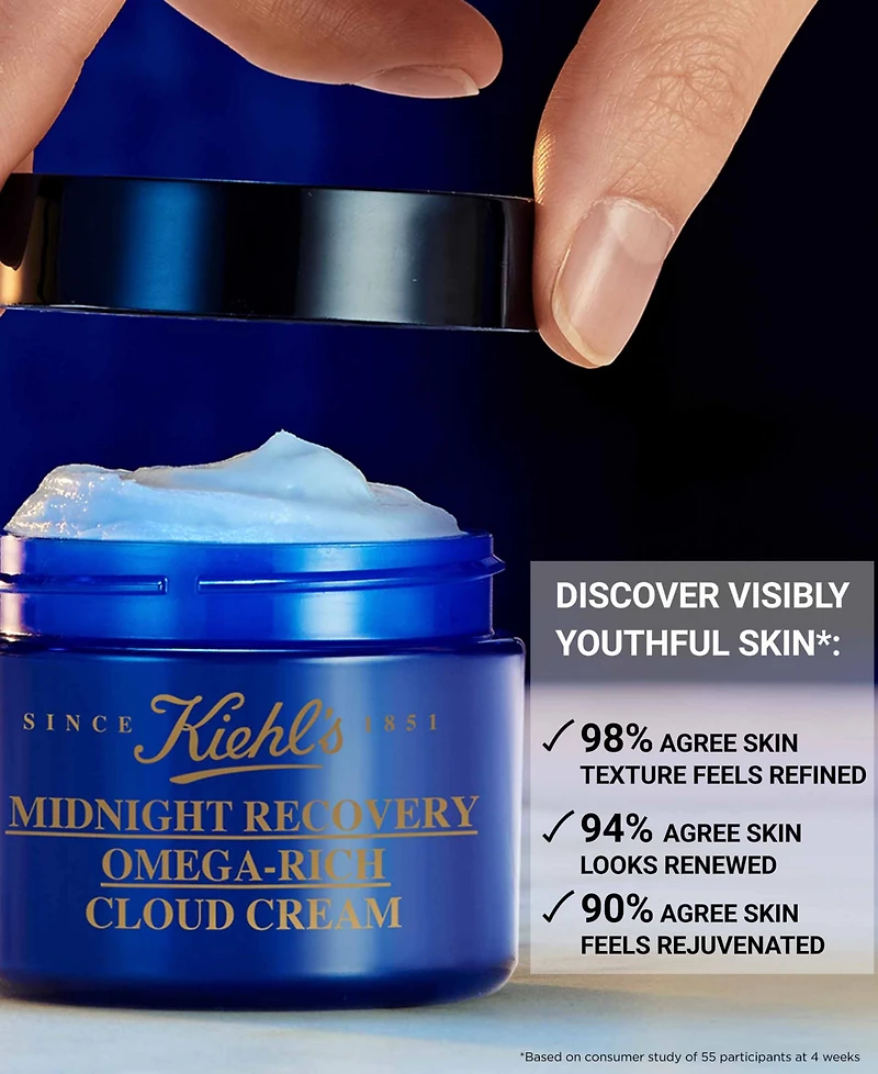 Kiehl's Since 1851 Midnight Recovery Omega-Rich Night Cream, 1.7 oz.